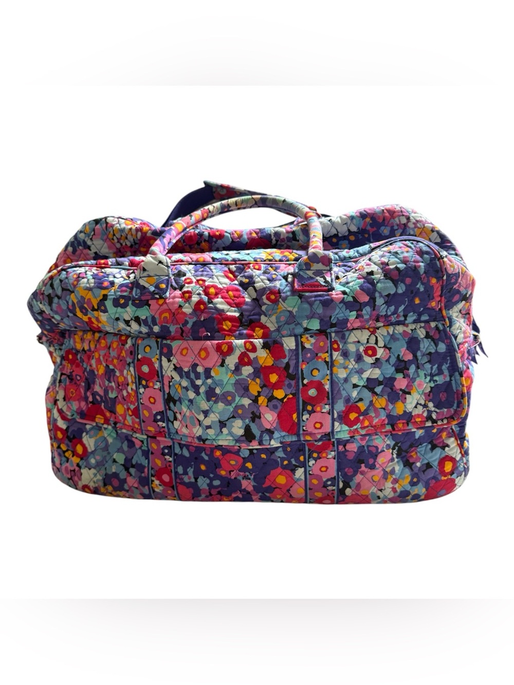 Vera Bradley Large Quilted Floral Duffel Bag